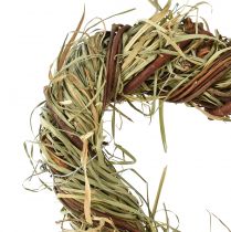 tételeket Természetes koszorú szív alakú szőlőtőke koszorú dekoráció függő dekoráció tavasz nyár 25x25cm 3db