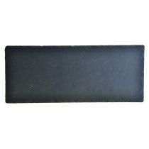 tételeket Natúr palalemez téglalap alakú kőtálca fekete 30×12,5cm 4db