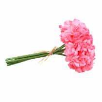 tételeket Artificial Carnation Pink 25cm 7db Mesterséges növény, mint az igazi!