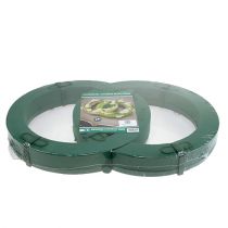 tételeket Virágos habos autókötészeti dupla gyűrű 55×39cm H6cm 1 db