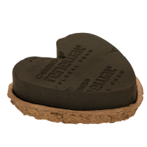 tételeket Virágmintás habszivacs szív OASIS® Renewal® Virágmintás habszivacs Biolit® 18cm 2db