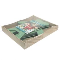 tételeket Virágos hab figura Teddy állvánnyal 48,5cm x 42cm H5cm 1 db