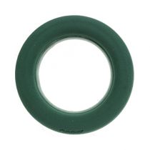 Virágos habgyűrű zöld Ø30cm 4db