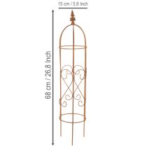 tételeket Kerti rács, kúszónövényekhez és más futónövényekhez, ideális kerttervezés, 108 cm, 2 darabos szett.