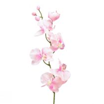 Orchidea Phalaenopsis mesterséges 6 virág rózsaszín 70cm