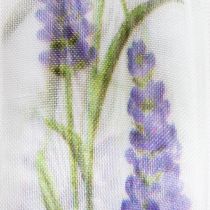 tételeket Organza szalag, sifon szalag, díszszalag, levendula, 40mm, 20m