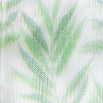 tételeket Organza szalag, sifon szalag, zöld növényi szalag, 40mm x 15m