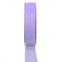 tételeket Organza szalag szegéllyel 2,5cm 50m közepes lila