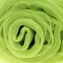 Dekoratív szövet organza zöld 150cm x 300cm