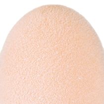 tételeket Húsvéti tojások Kis bolyhos barna barna fehér H4cm 15 db