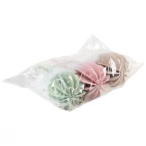 tételeket Húsvéti nyuszi asztaldísz fa nyuszi színes 5,5×15cm 3 db