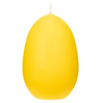 tételeket Húsvéti tojásgyertya húsvéti dekorációnak a nappaliban, vonzó és tökéletes húsvétra, 9 cm, 20 óra, 6 darab