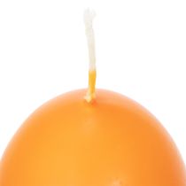 tételeket Tojás alakú gyertya húsvéti dekorációhoz, tökéletes húsvéti hangulatot teremt a házban, 9 cm, 20 óra, 6 darab