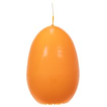tételeket Tojás alakú gyertya húsvéti dekorációhoz, tökéletes húsvéti hangulatot teremt a házban, 9 cm, 20 óra, 6 darab