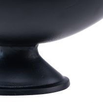 tételeket Ovális tál fekete fém alapöntvény megjelenés 30x16x14,5cm