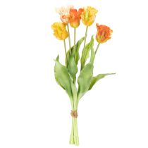 tételeket Műtulipánok stílusos nappali dekorációhoz és tavaszi alkalmakra, 53 cm