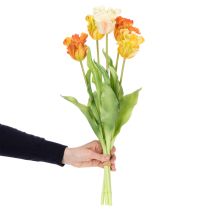 tételeket Műtulipánok stílusos nappali dekorációhoz és tavaszi alkalmakra, 53 cm