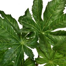 tételeket Papaya levelek mesterséges deco ág műnövény zöld 40cm