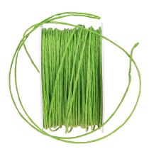 tételeket Papírzsinór tekercselt drót Ø2mm 100m almazöld