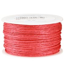 tételeket Papírzsinór tekercselt drót Ø2mm 100m piros