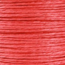 tételeket Papírzsinór tekercselt drót Ø2mm 100m piros