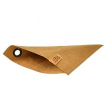 tételeket Papírtáska virágokhoz virágtáska bőr megjelenés 10x20cm