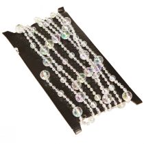 tételeket Gyöngy nyaklánc gyöngy szalag gyöngy girland irizáló 270cm × 2db