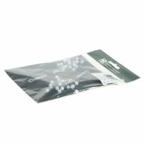 tételeket Gyöngyág fehér L18cm 2 db