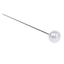 tételeket Gyöngyfejű tűk fehér Ø8mm L65mm 55 db