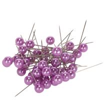 tételeket Lila gyöngyfűző tűk Ø10mm 60mm