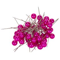 tételeket Pearl Head Pins Pink Ø10mm 60mm