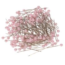 tételeket Gyöngyfejű tűk rózsaszín Ø4mm 4cm 150 db