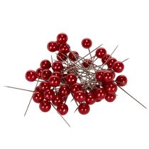 tételeket Gyöngykötő tűk piros Ø10mm 60mm