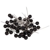 tételeket Fekete gyöngyfűző tűk Ø10mm 60mm