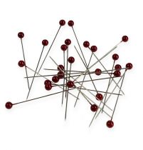 tételeket Gyöngykötő tűk Ø6mm 65mm Piros