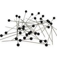 tételeket Gyöngyfűző tűk Ø6mm 65mm Fekete