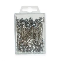 tételeket Gyöngyfejű tűk Ø6mm 65mm ezüst