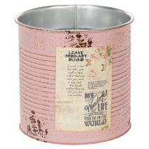 tételeket Kaspó, antik rózsa, díszes fémdoboz, vintage, Ø15.5cm M15cm