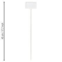 tételeket Növénycímke cseréhez 40cm 10db.