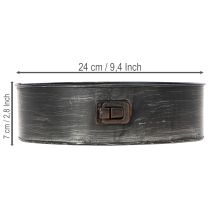 tételeket Ültetvény, díszes sütőforma, kapcsos tortaforma ültetéshez, fém dekoráció Ø24cm M7.5cm