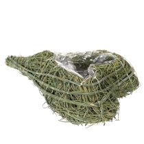 tételeket Természetes anyagból készült növényi szív fóliabetéttel, 22 cm, 2 darab
