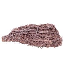 tételeket Dekoratív szív gallyakból, ültetőfóliával, 20 cm, 2 darab