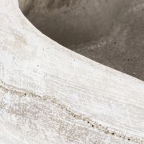tételeket Dekoratív szív alakú tál, szürke; kis szív alakú virágtartó, 19 cm