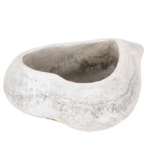 tételeket Dekoratív szív alakú tál, szürke; kis szív alakú virágtartó, 19 cm