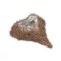 tételeket Növényi szív szőlő szív növény tál natúr Salim 21×20,5×6cm