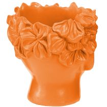 tételeket Növényfej Ültető Bust Narancssárga cserep 13,5×13×14 cm
