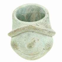 tételeket Ültető növényfej hóember Ø11cm H11,5cm 2db