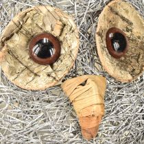 tételeket Növénykosár bagoly szőlő fehér mosott Ø14cm