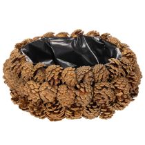 tételeket Kerek fenyőtoboz ültetőtál, 30cm