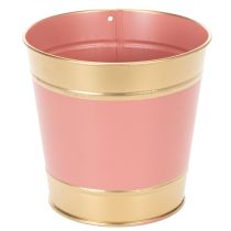 tételeket Fém kaspó/virágcserép/ültető, Ø13cm M12cm, 4 darab